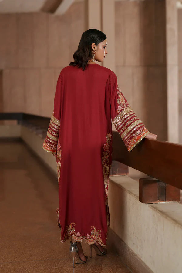 Boutique SS Drop I '26 - Embroidered Kaftan | E1032/104/415