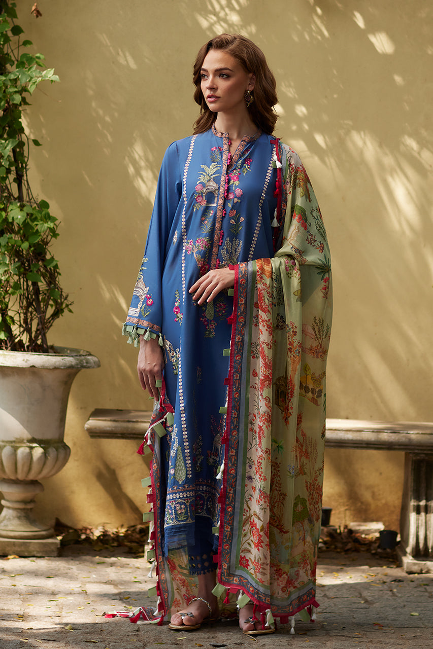 Luxury Lawn '25 - Azure Garden