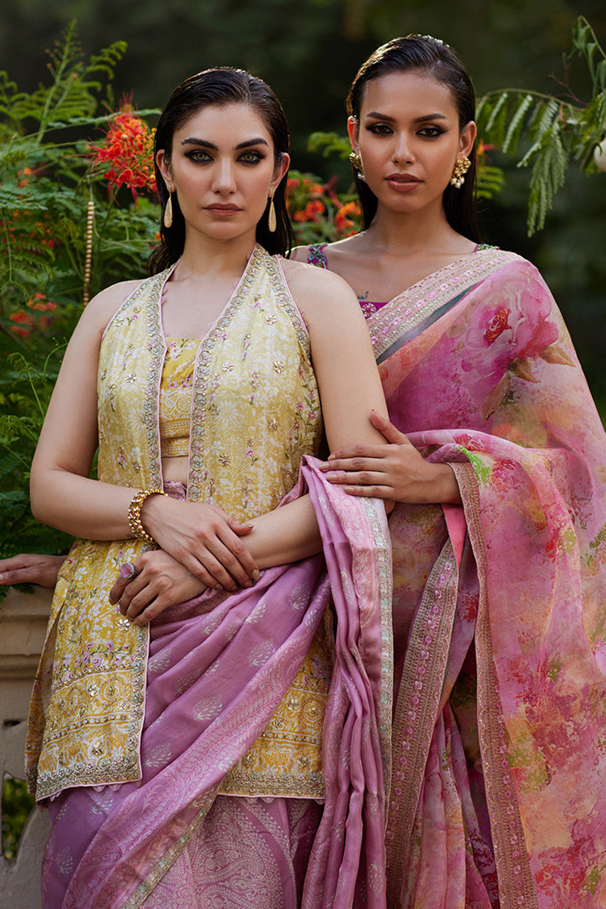 Mayna festive'24 - Iqala Saree, Blouse And Jacket