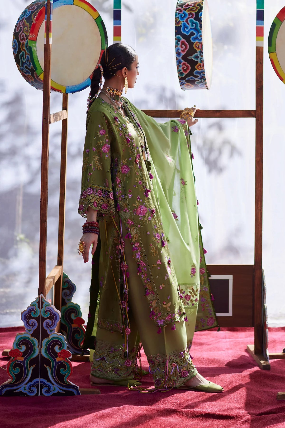 GULRAAZ (EL26-08 A) - 3 Pc - Unstitched