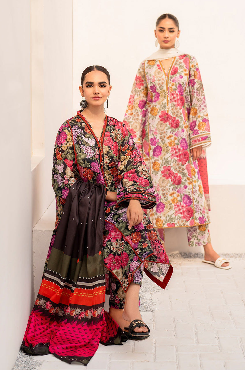 Summer '24 - Digital Printed Lawn Uf-666 (RTS)