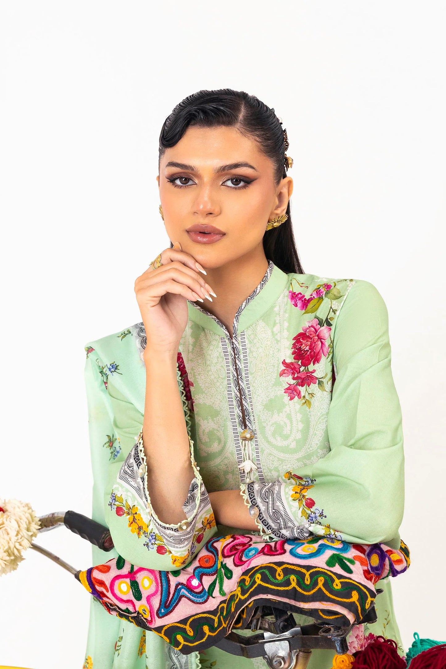 Unstitched Mahay Spring ’26 Vol. 1 || H261-003A-3CS - RTS