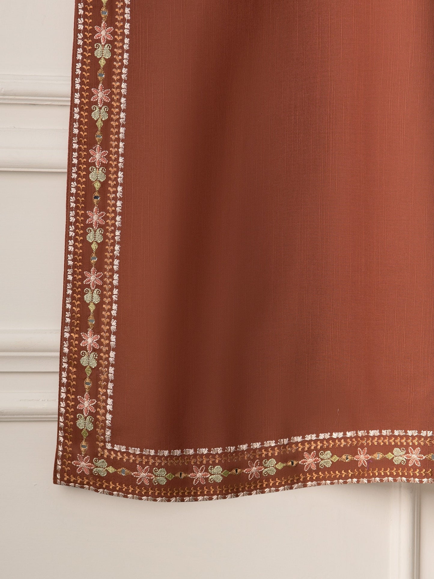 Embroidered Khaddar Shirt S110917