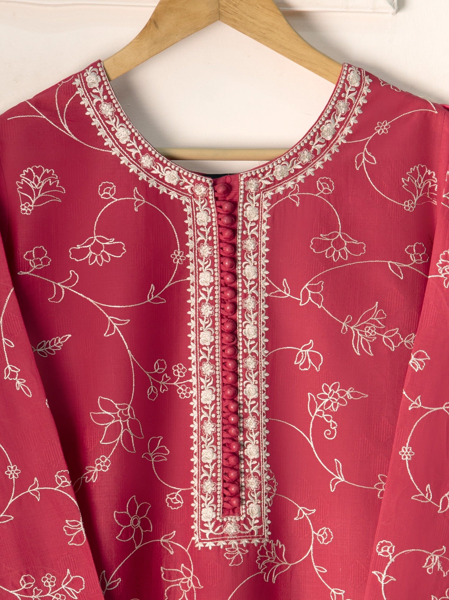 Embroidered Jacquard Shirt S110938