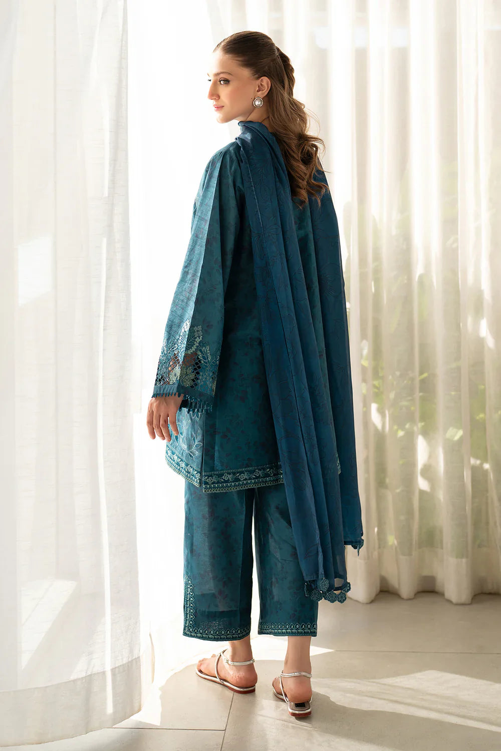 Unstitched'25 - EMBROIDERED PRINTED LAWN UF-4097