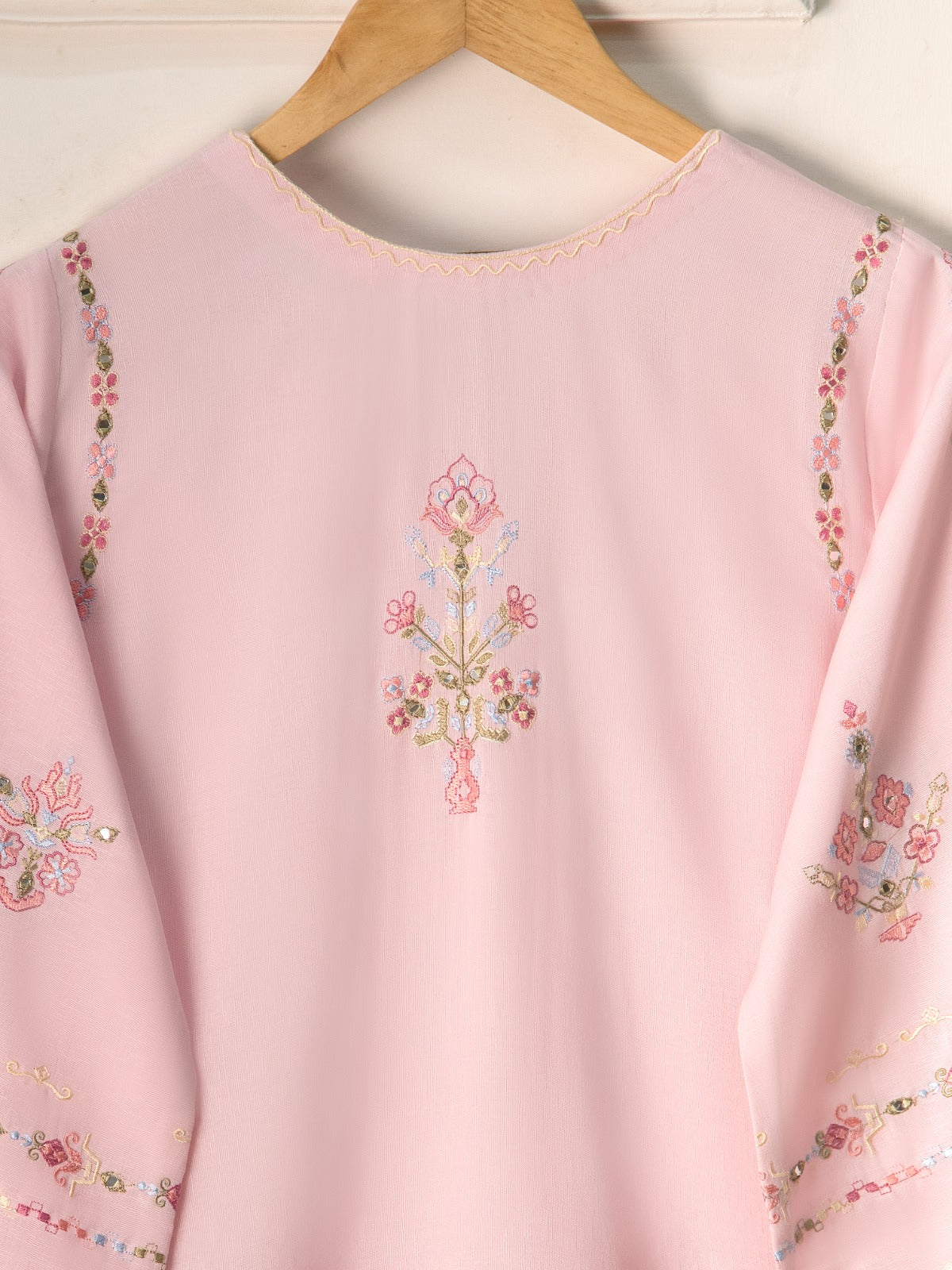 Embroidered Karandi Shirt S110859