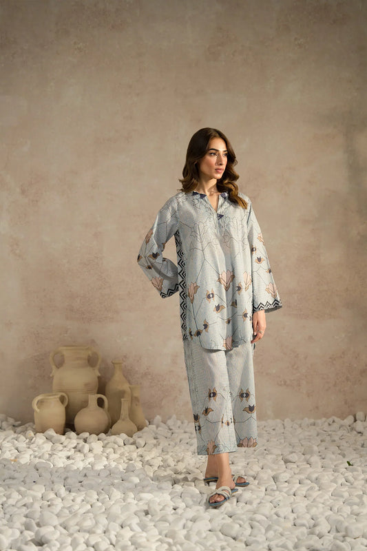 Lawn Pret '25- Cora Matching Set