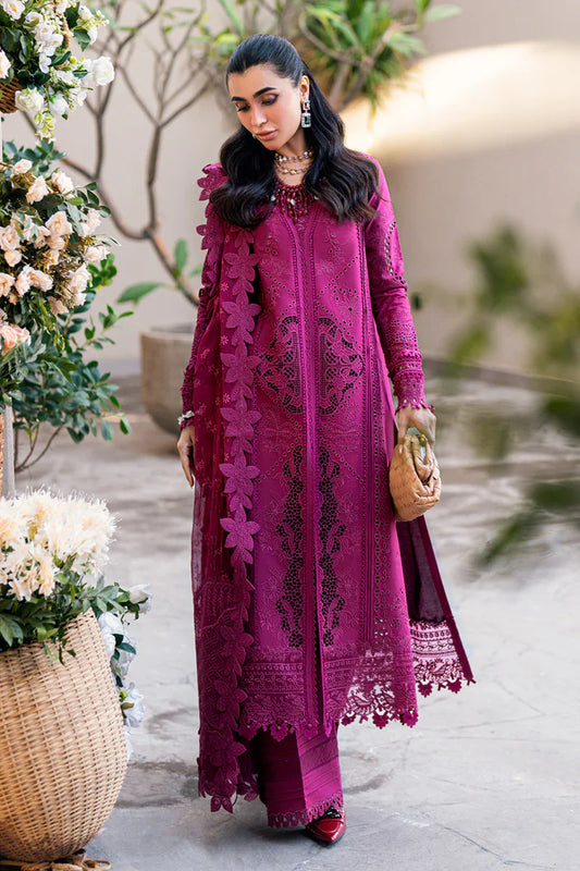 Sahil Luxury Lawn'25- FK-11 VIOLET