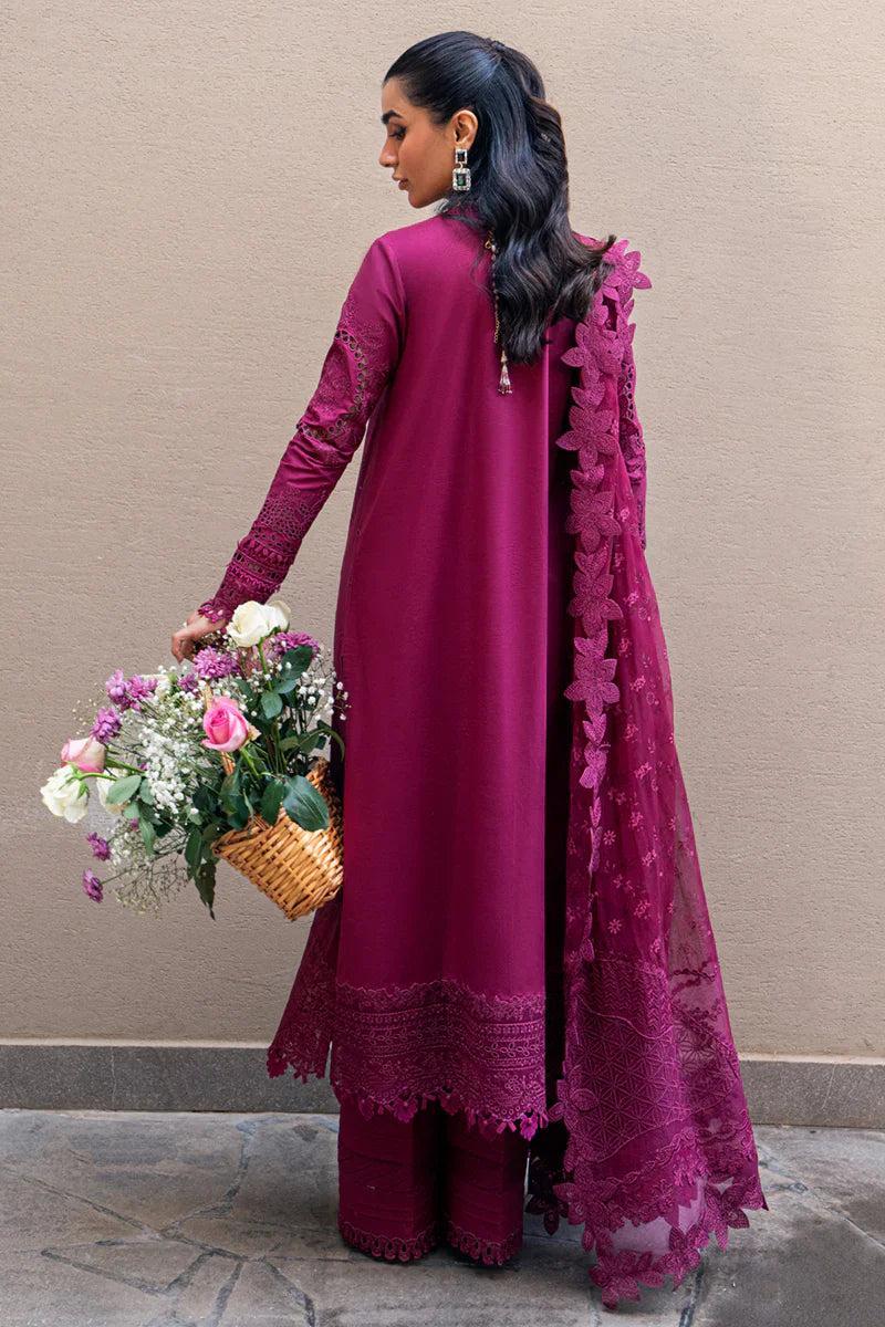 Sahil Luxury Lawn'25- FK-11 VIOLET