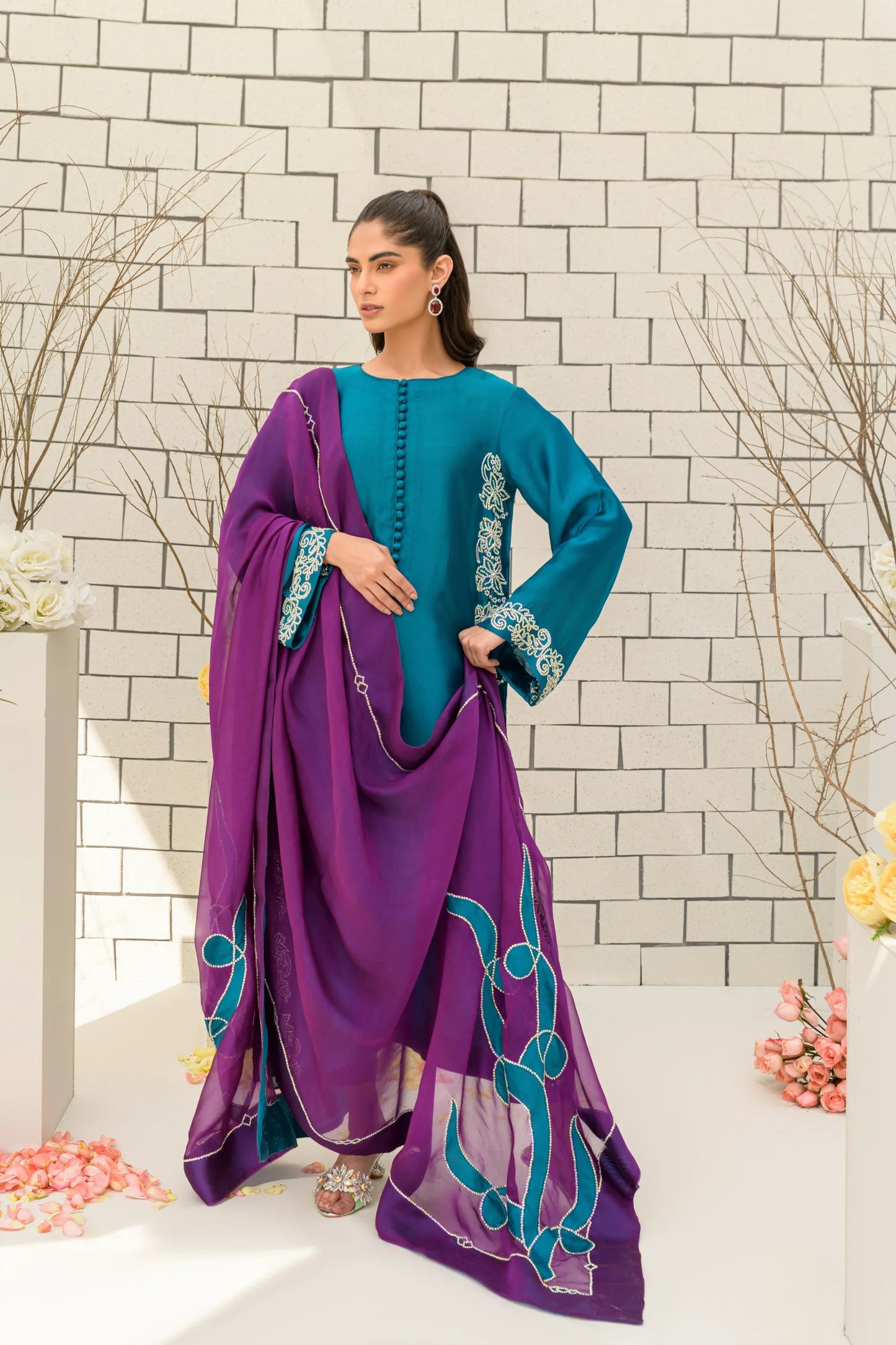 Luna- Eid Edit’25 - Teal Mojito
