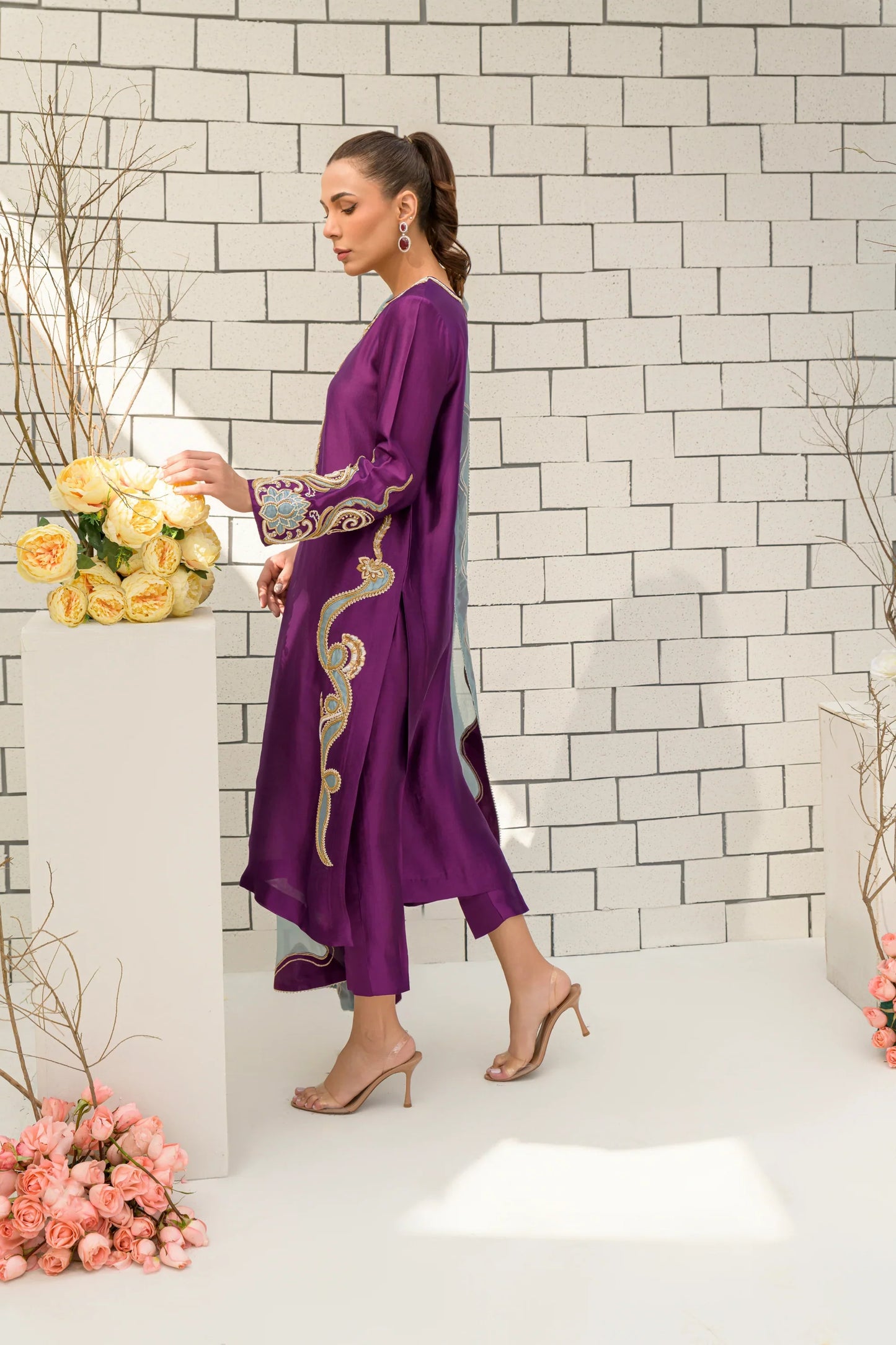 Luna- Eid Edit’25 -Plum Foam