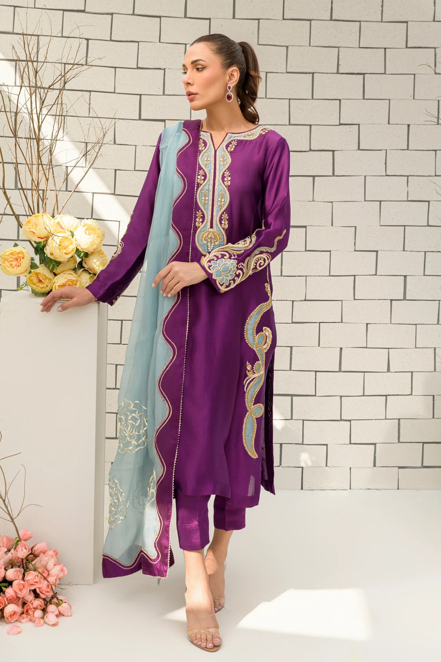 Luna- Eid Edit’25 -Plum Foam