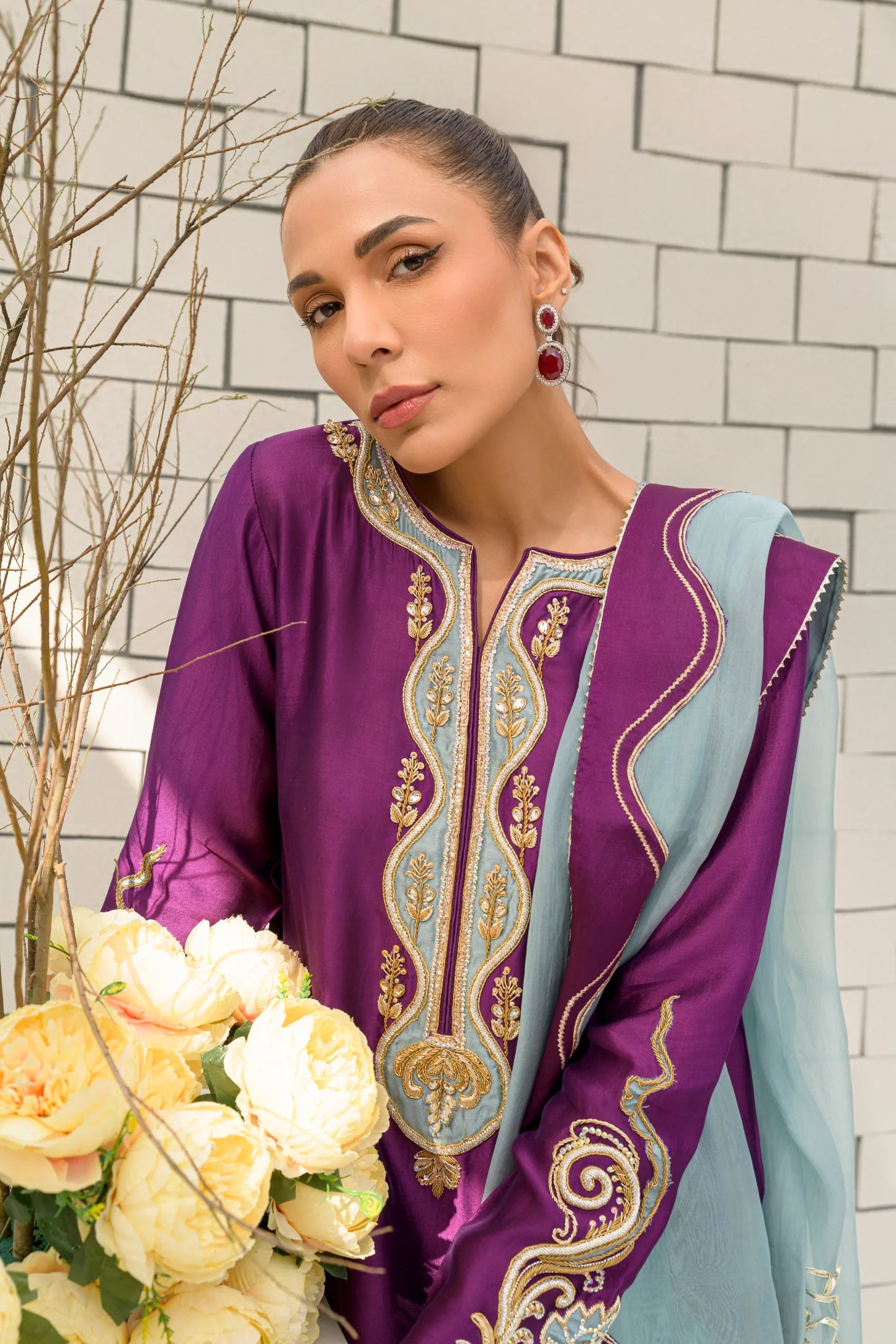 Luna- Eid Edit’25 -Plum Foam