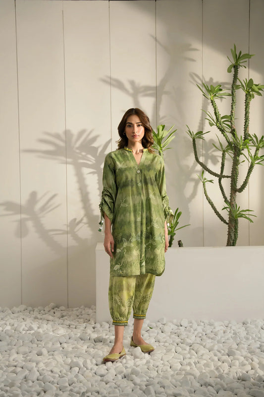 Lawn Pret '25- Edwina Matching Set
