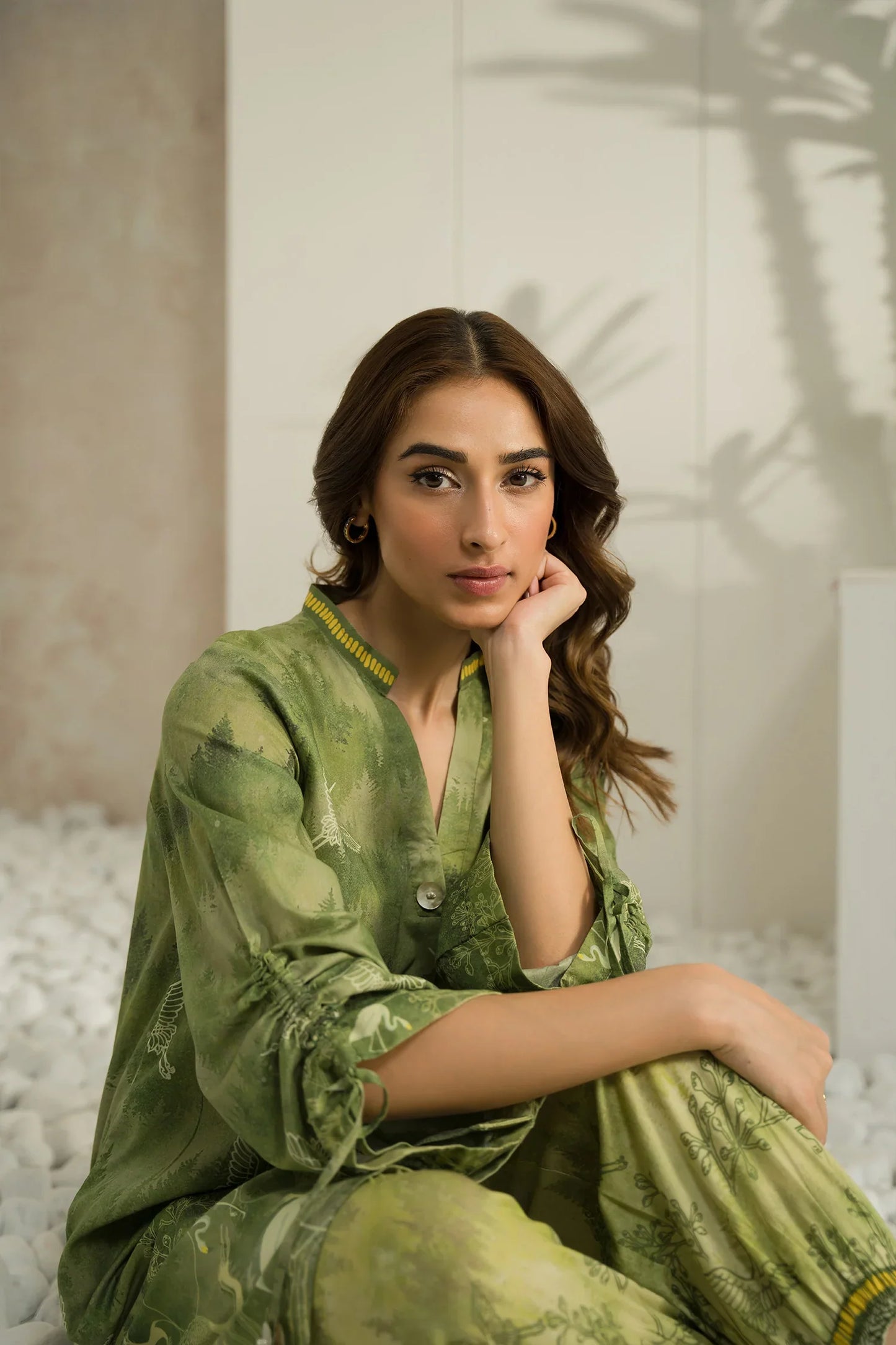 Lawn Pret '25- Edwina Matching Set