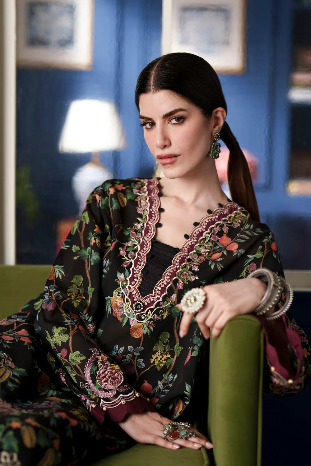 EMBROIDERED SUIT