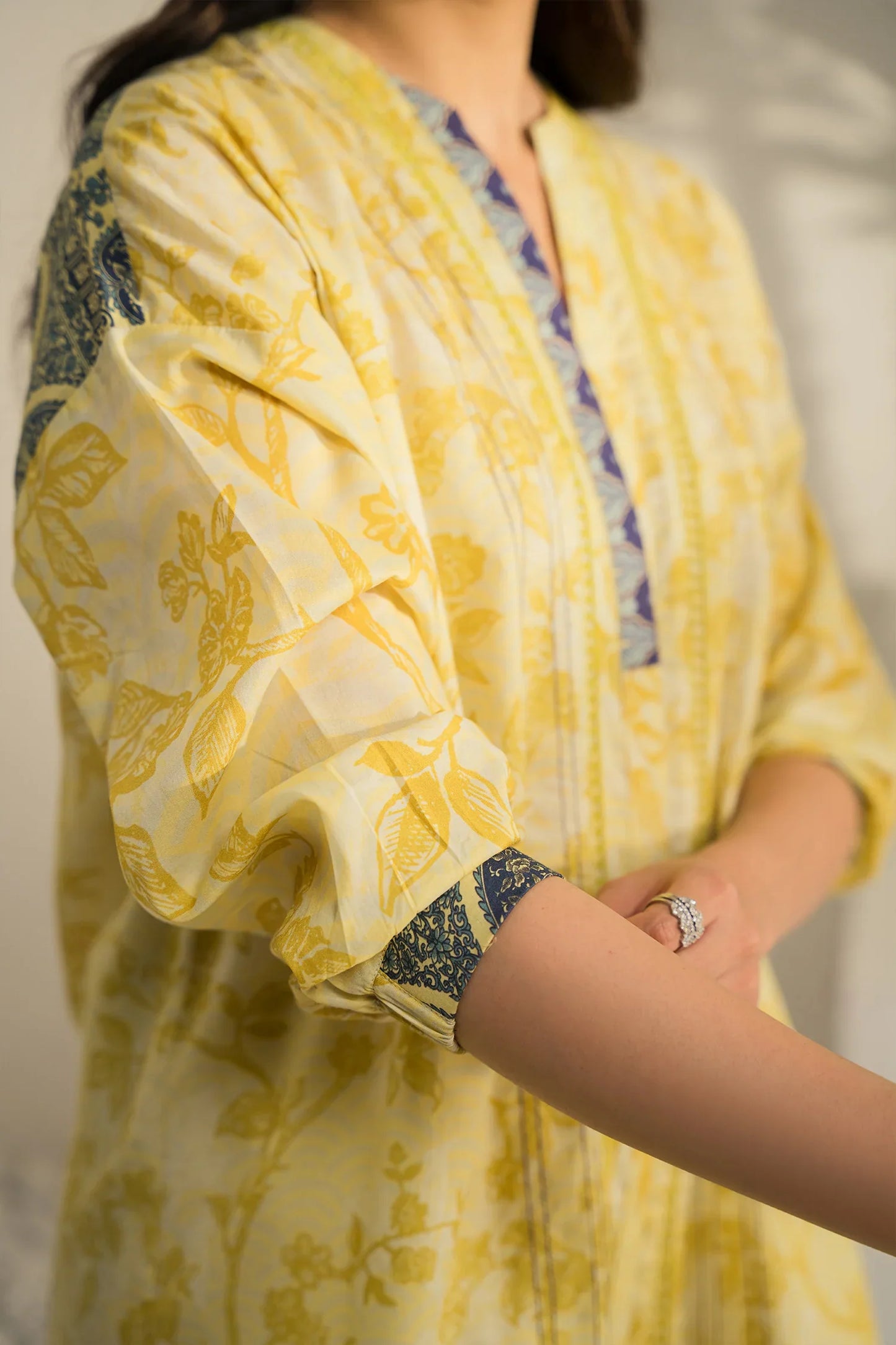 Lawn Pret '25- Honey Bell Matching Set