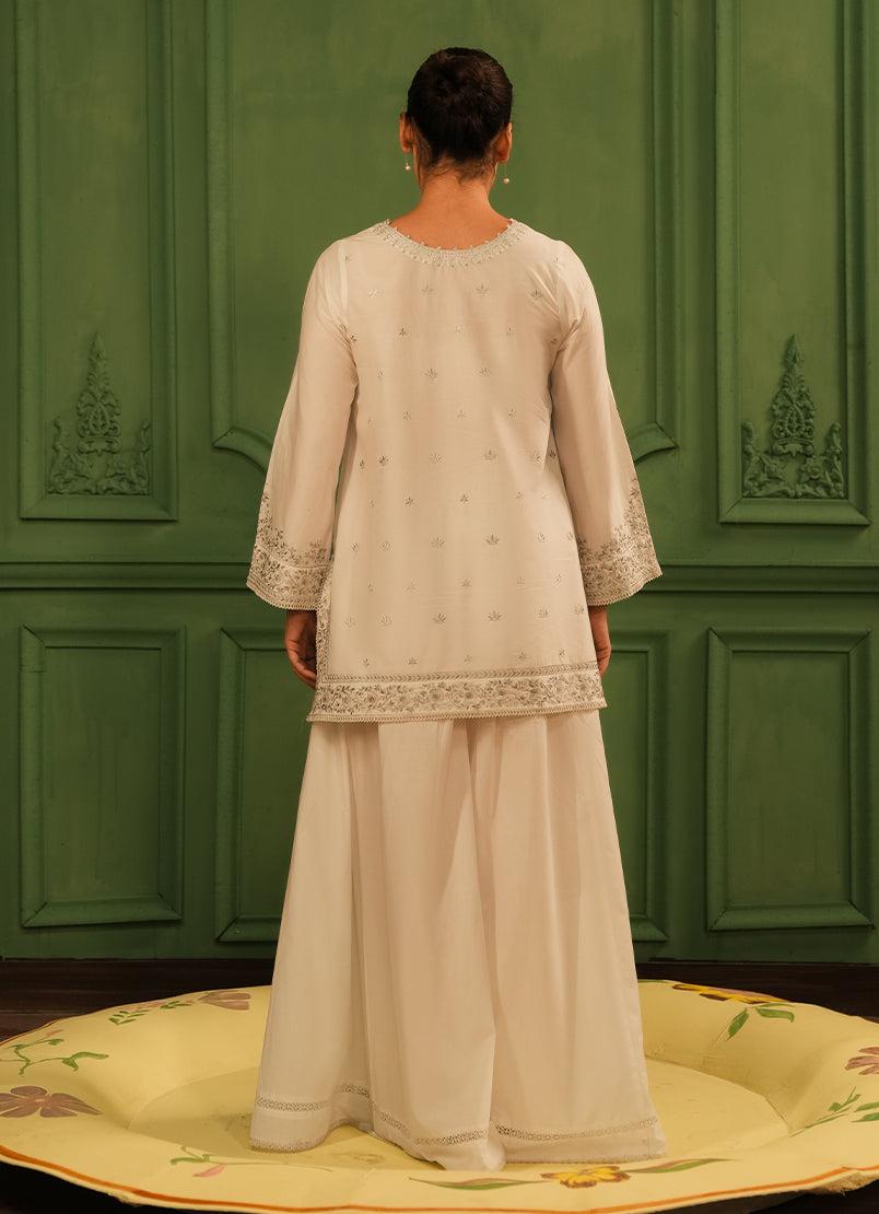 Spring The Tea '25 - Embroidered Kurta ICSE-213473-12376