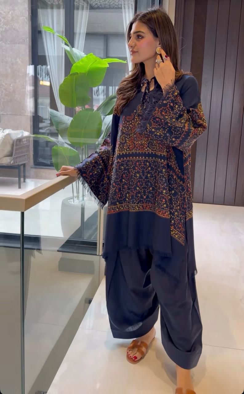 Zeya- kaftan kurta set