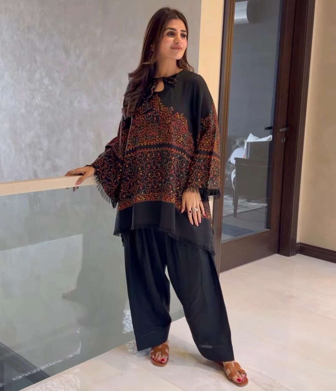 Zeya- kaftan kurta set