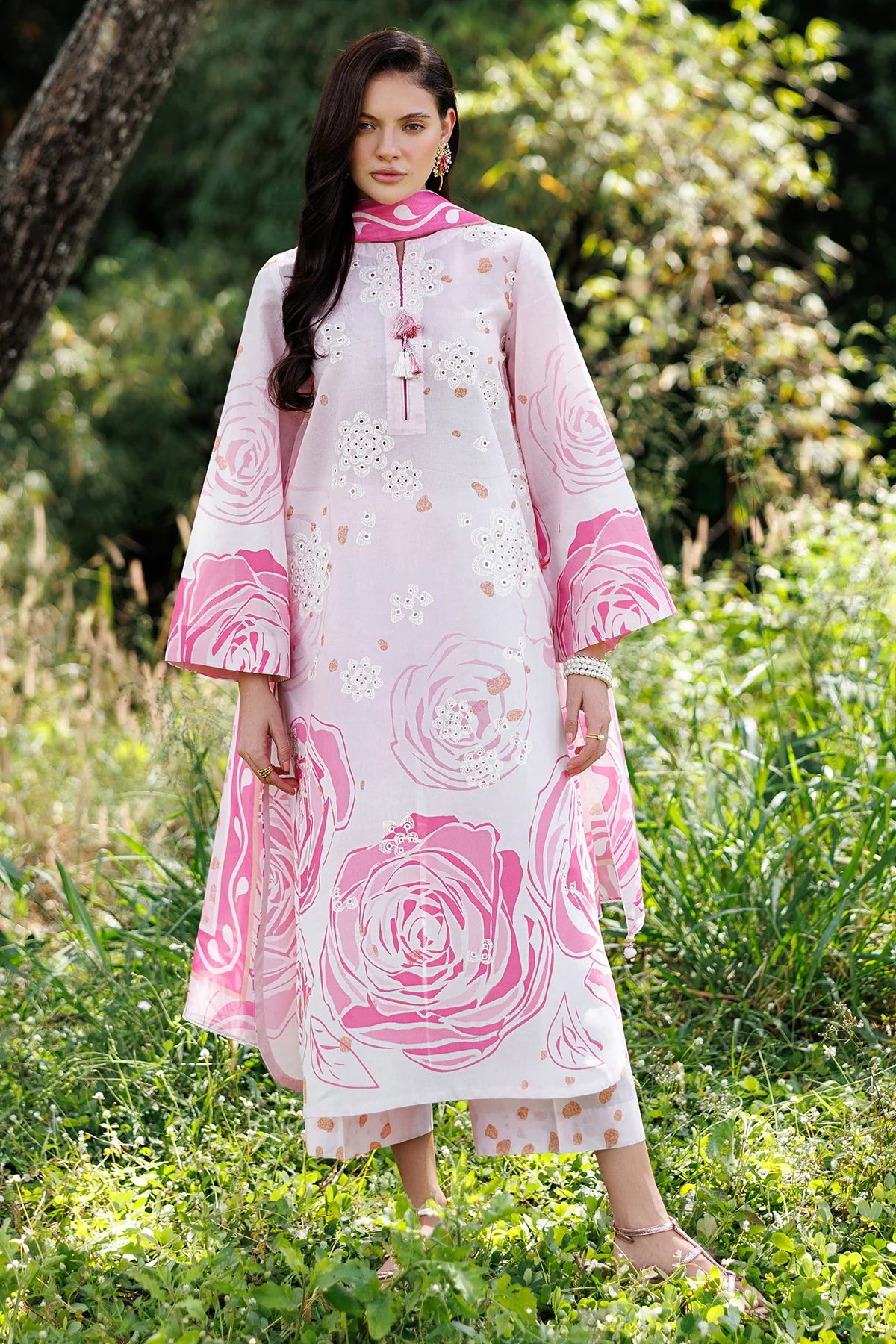 EMBROIDERED LAWN UNSTITCHED -9296‘26-RTS