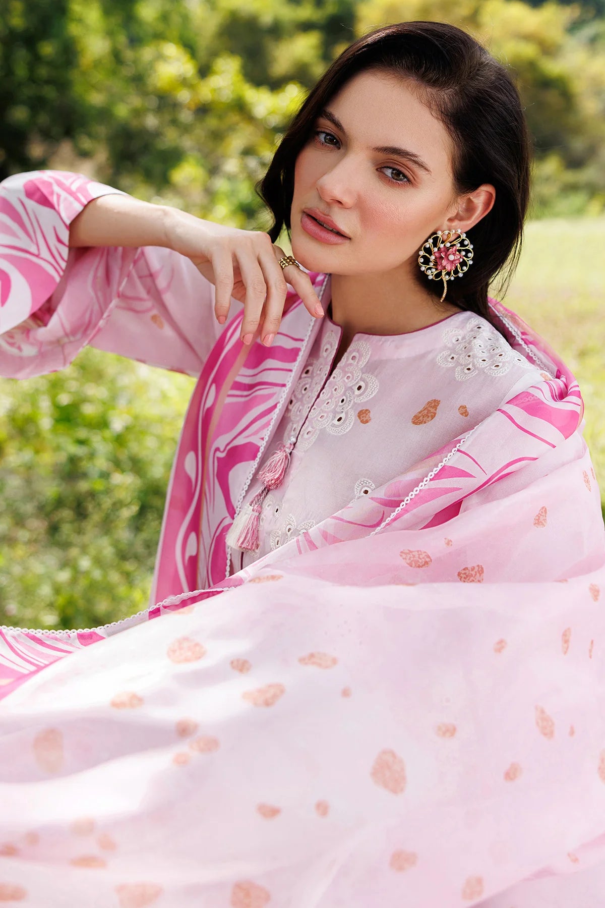 EMBROIDERED LAWN UNSTITCHED -9296‘26-RTS
