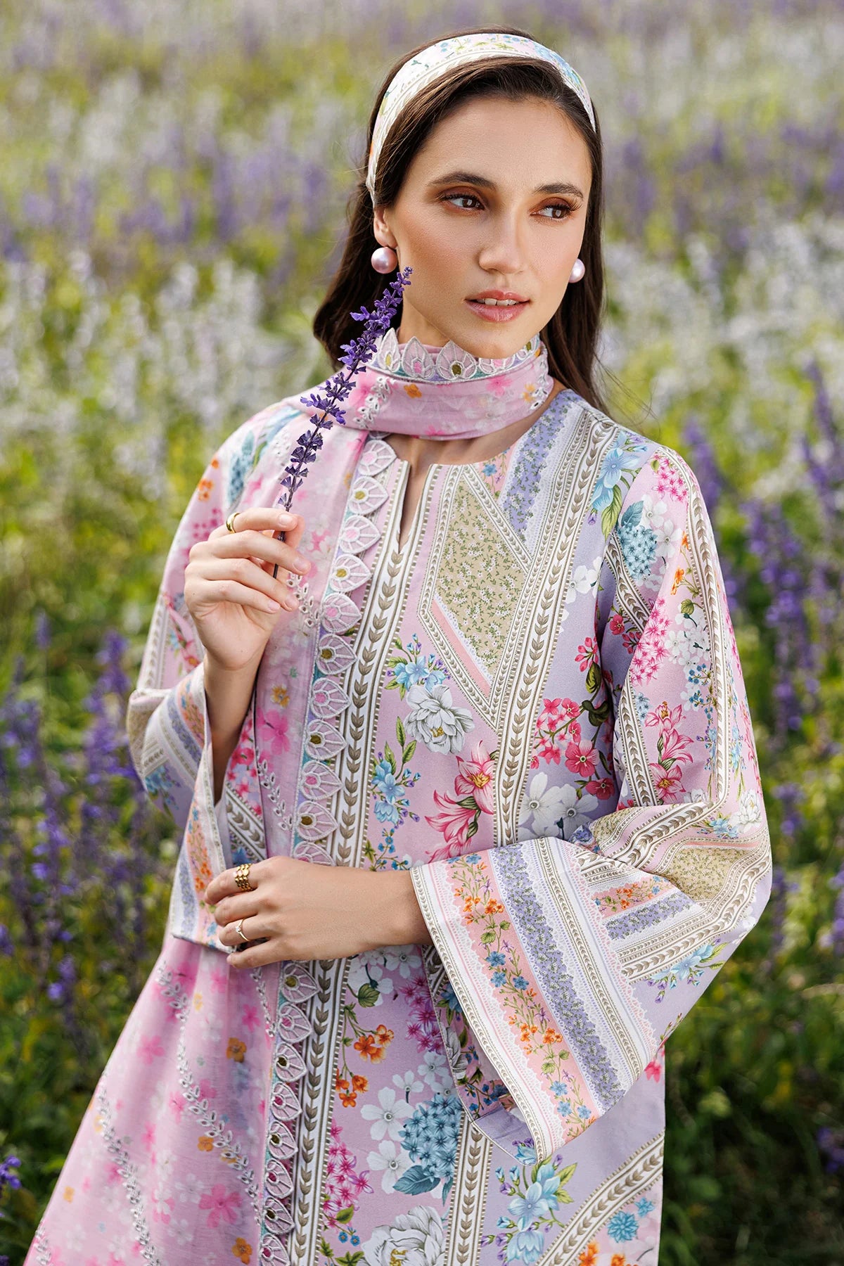 EMBROIDERED LAWN UNSTITCHED -9300 ‘26-RTS