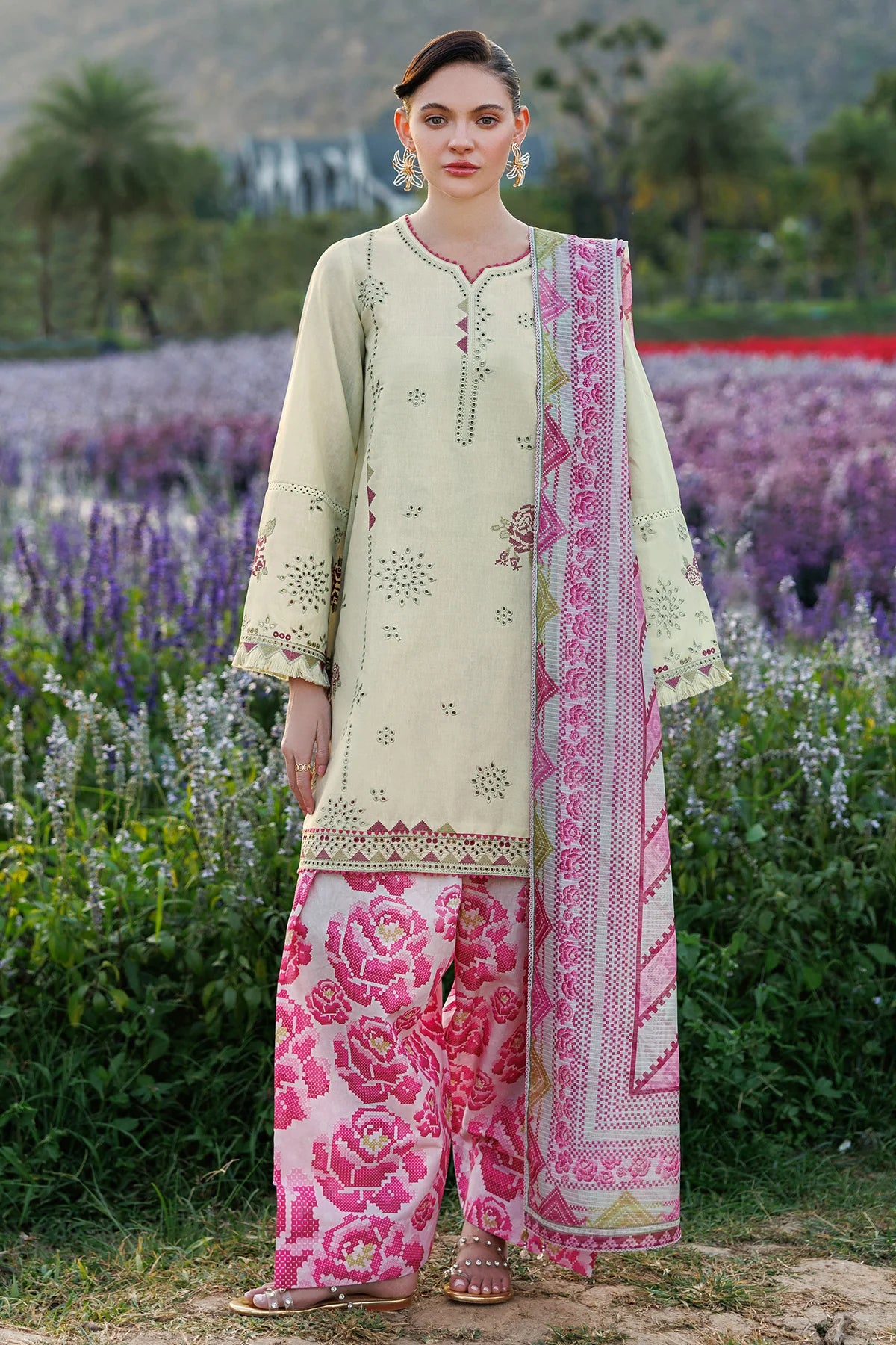 EMBROIDERED LAWN UNSTITCHED -9289 ‘26-RTS