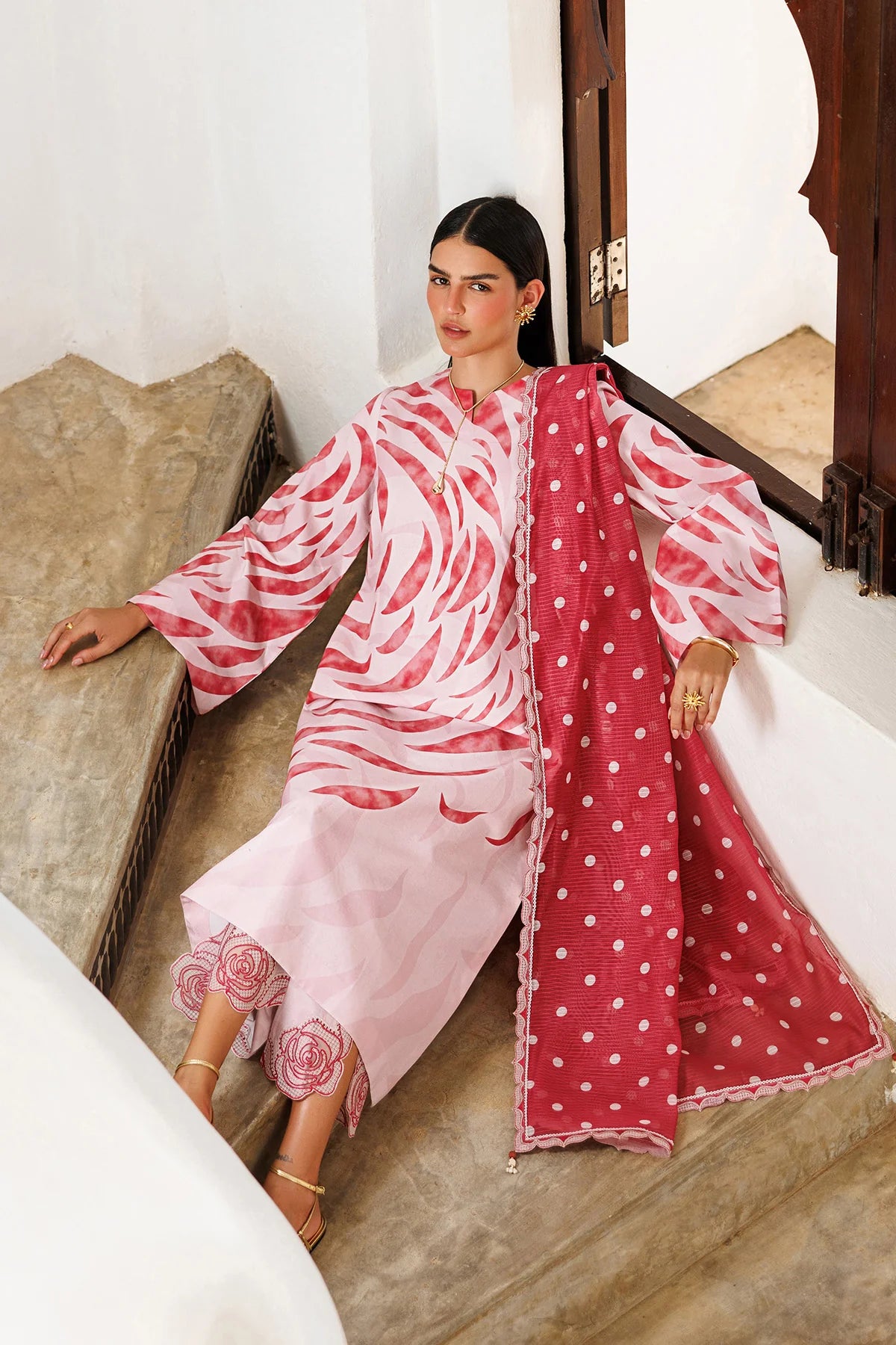 EMBROIDERED LAWN UNSTITCHED -9297 ‘26-RTS