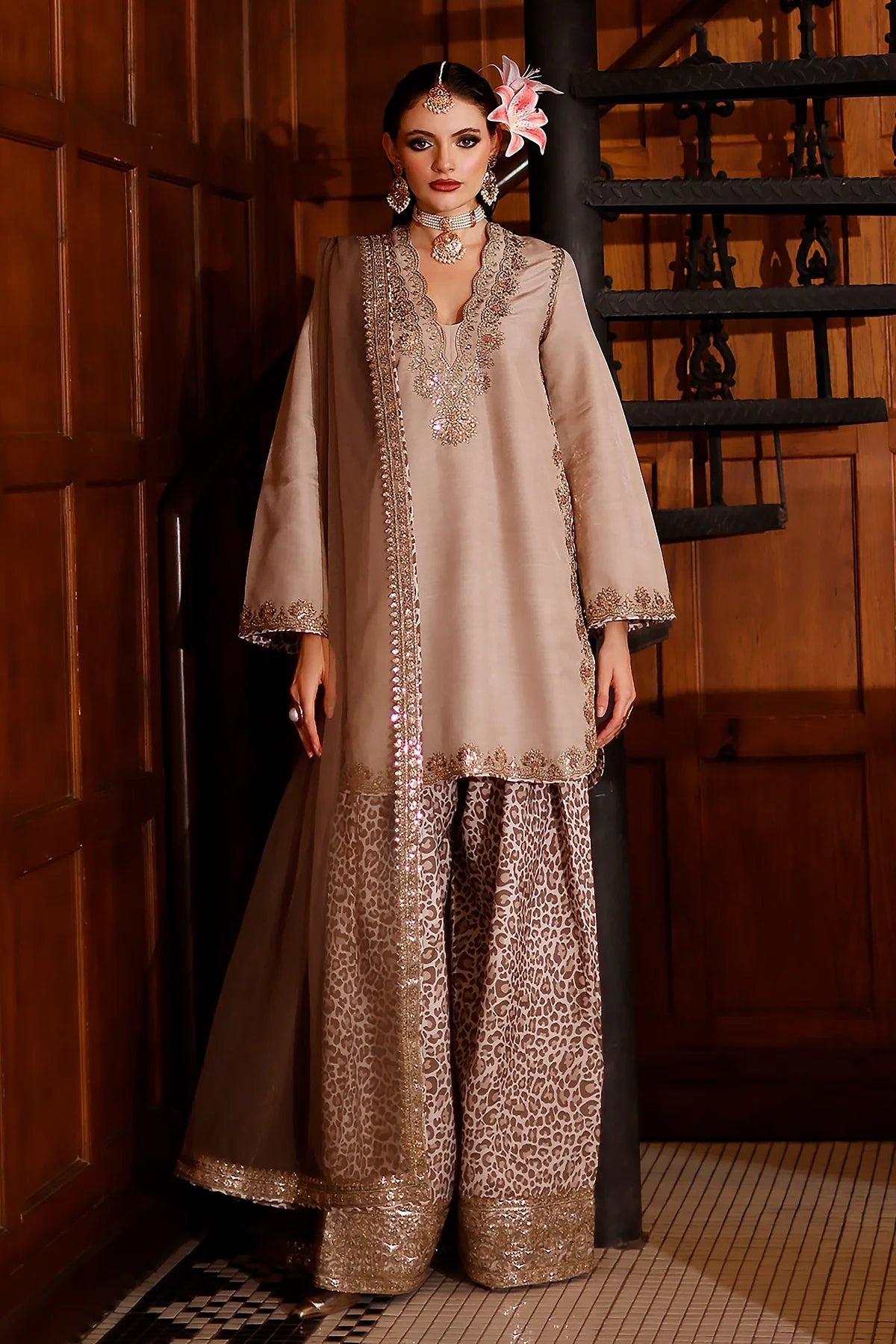 3-PC EMBROIDERED RAW SILK CMA-6-157 ‘26-RTS