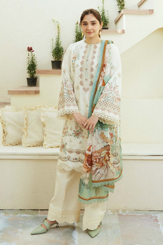 Coco Lawn Eid Edit '24 - Ivory-D10 (RTS)