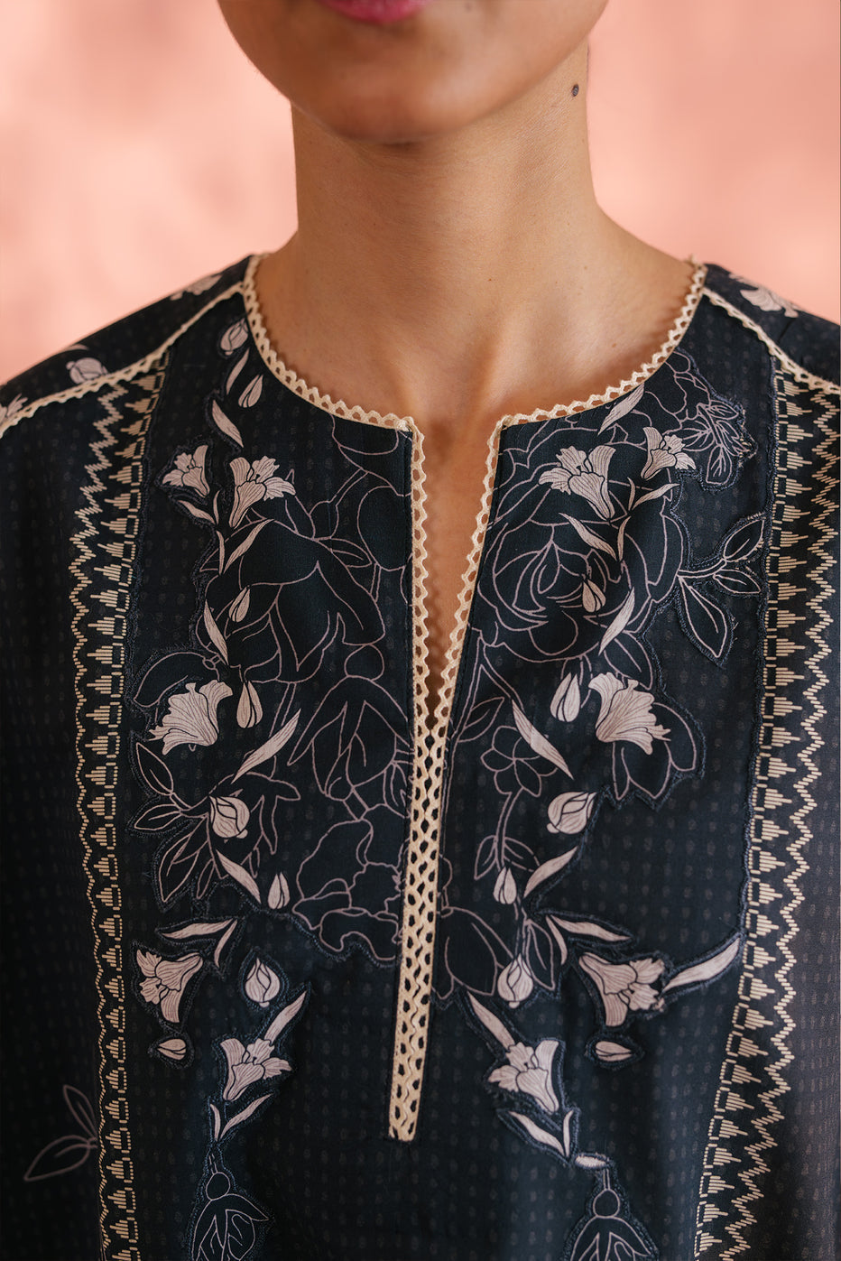 Lawn Pret Ramadan Edit '25 - Midnight Vine Matching Set
