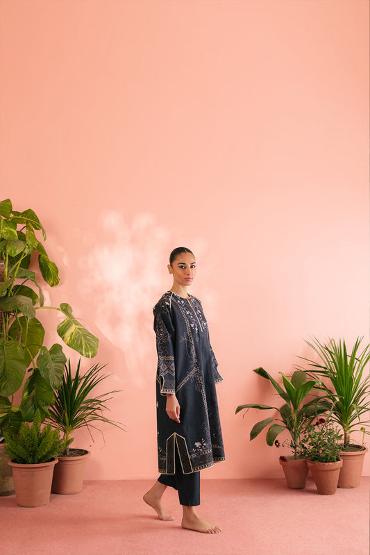 Lawn Pret Ramadan Edit '25 - Midnight Vine Matching Set