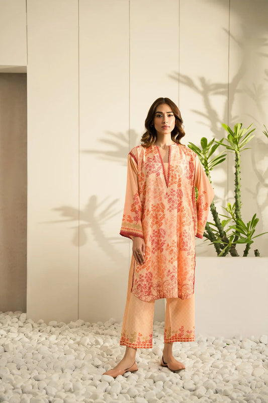 Lawn Pret '25- Rosemary Matching Set