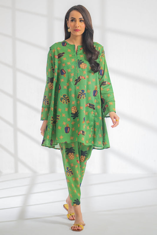 Unstitched Essentials '25 - Tropical 2 piece