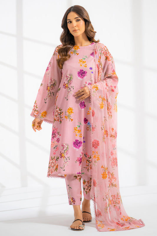 Unstitched Essentials '25 - Flower Bloom 3 piece