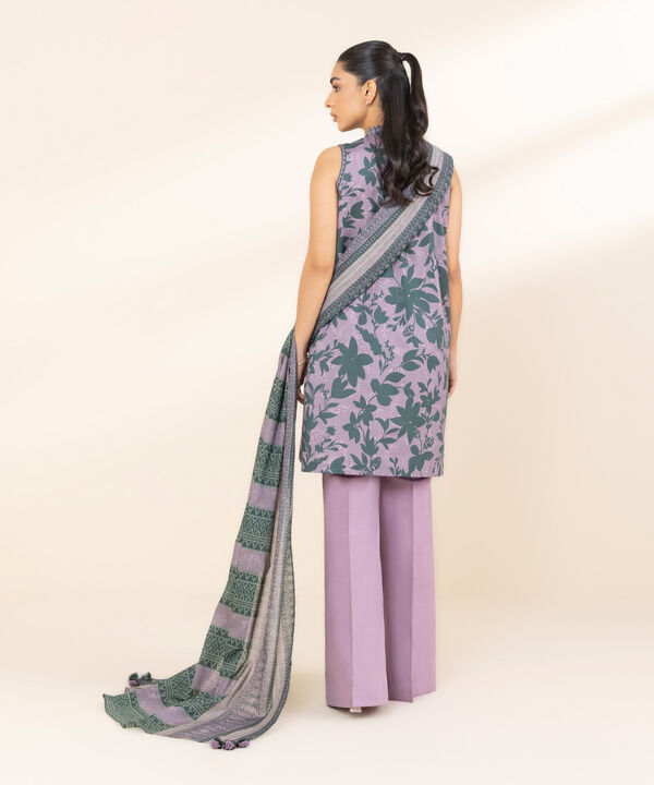 Unstitched Lawn '25 - 3 Piece - Printed Lawn Suit - U3PDY25V16AT