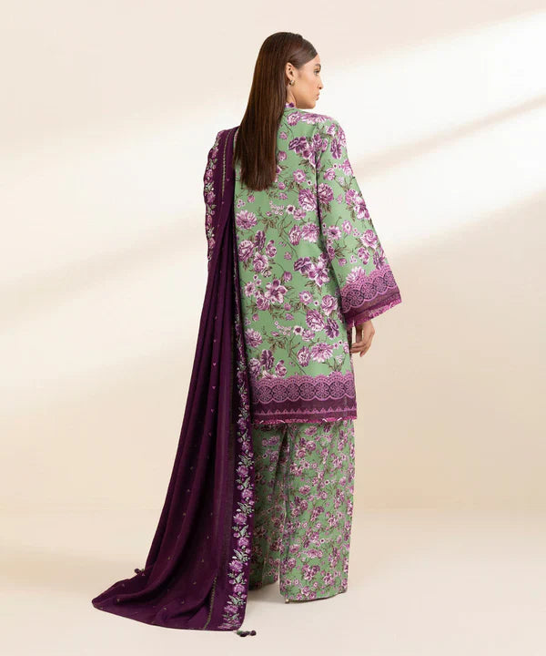 Daily '25-Embroidered Linen Suit U3PEDY25V011