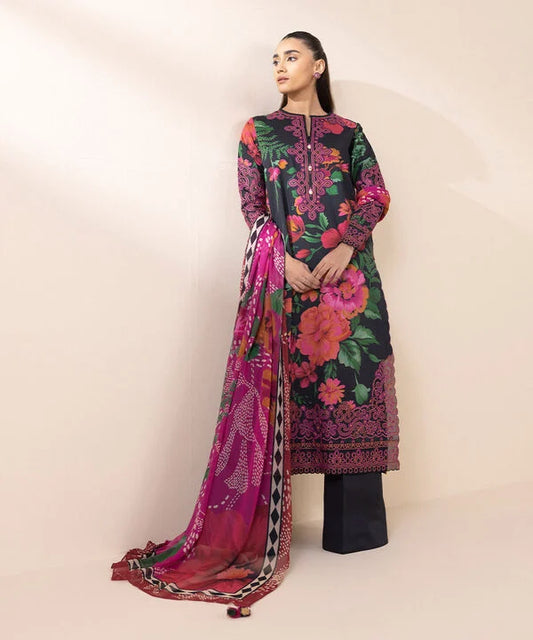 Signature'25-Embroidered Cotton Suit U3PEDY25V018