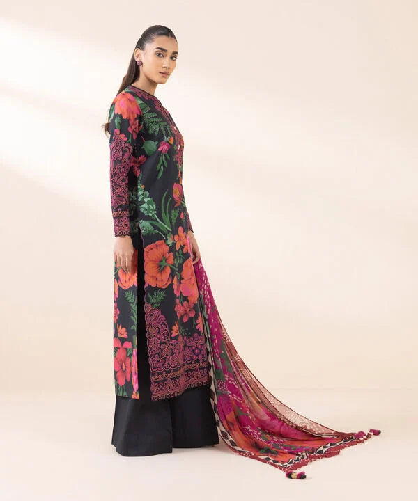 Signature'25-Embroidered Cotton Suit U3PEDY25V018