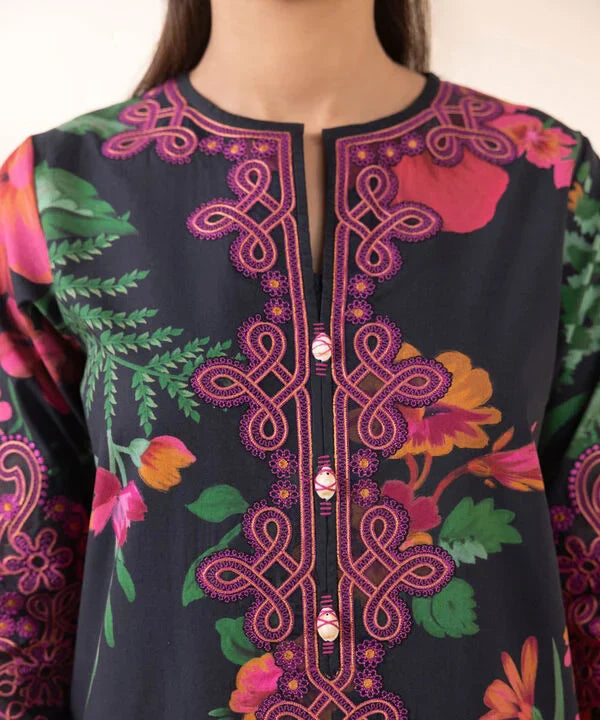 Signature'25-Embroidered Cotton Suit U3PEDY25V018