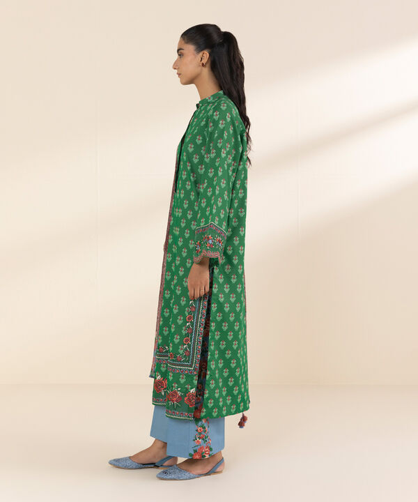 Unstitched Lawn '25 - 3 Piece - Embroidered Lawn Suit - U3PEDY25V111