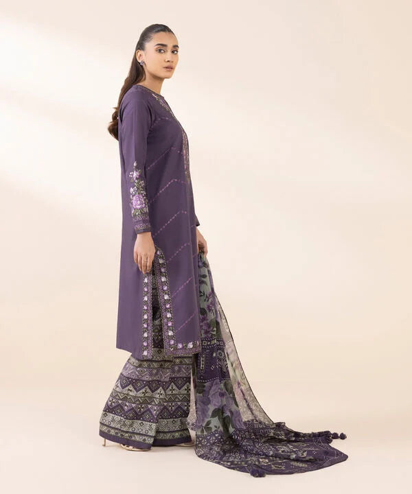 Signature'25-Embroidered Cotton Suit U3PESG25V011