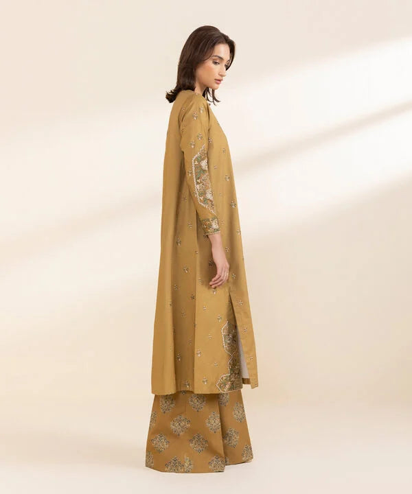 Signature'25-Embroidered Cotton Suit U3PESG25V012