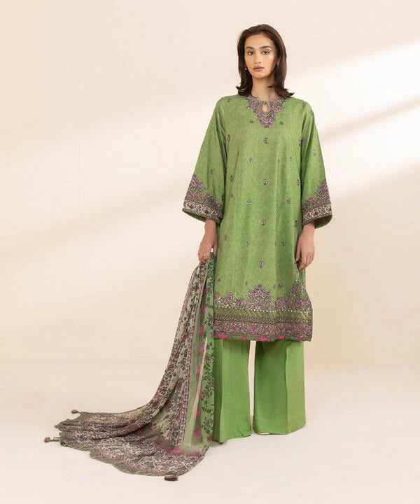 Signature'25-Embroidered Jacquard Suit U3PESG25V020