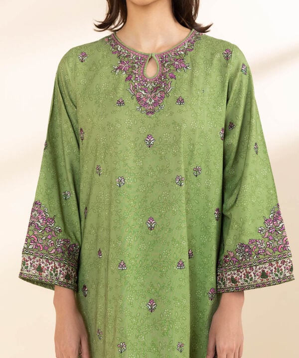 Signature'25-Embroidered Jacquard Suit U3PESG25V020