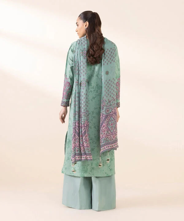 Signature'25-Embroidered Linen Suit U3PESG25V022