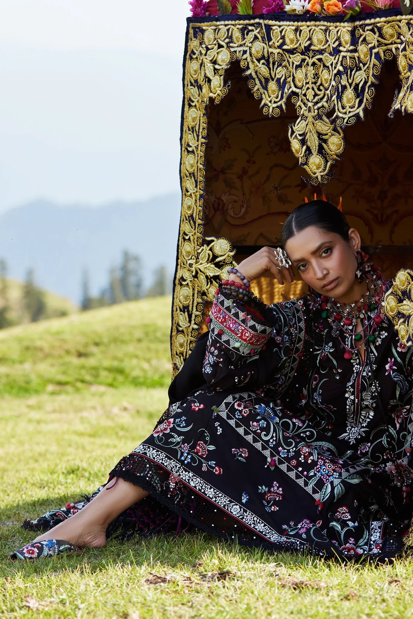 ZABAR (EL26-01 A) - 3 Pc - Unstitched