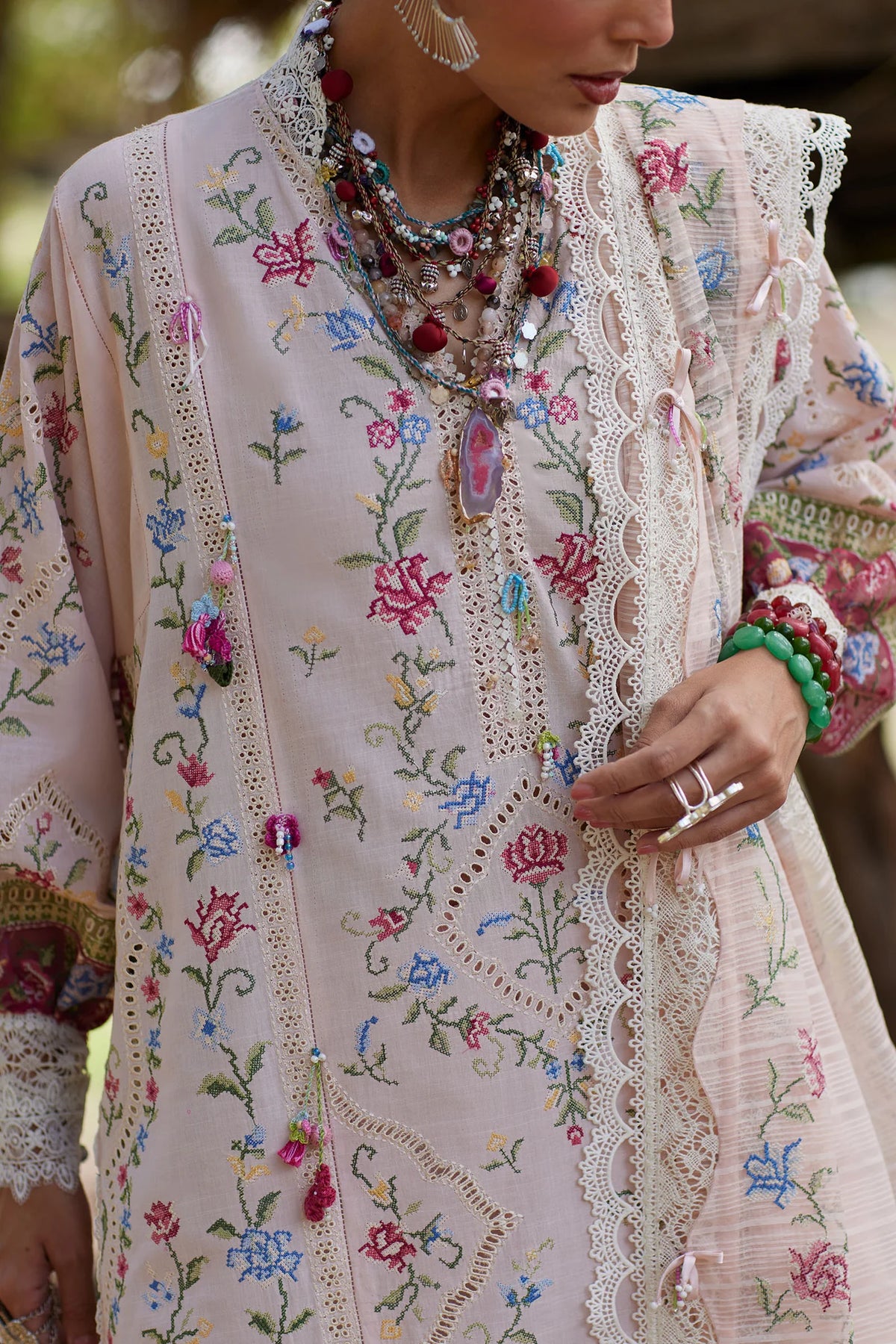 SOZRAAG (EL26-03 A) - 3 Pc - Unstitched