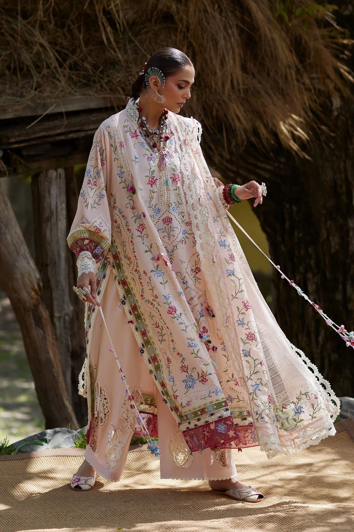 SOZRAAG (EL26-03 A) - 3 Pc - Unstitched